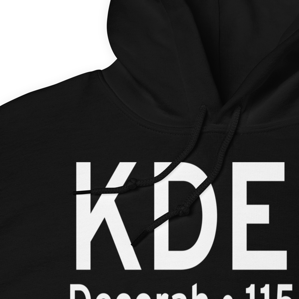 Decorah Municipal Airport (KDEH) ICAO Hoodie Sweatshirt 