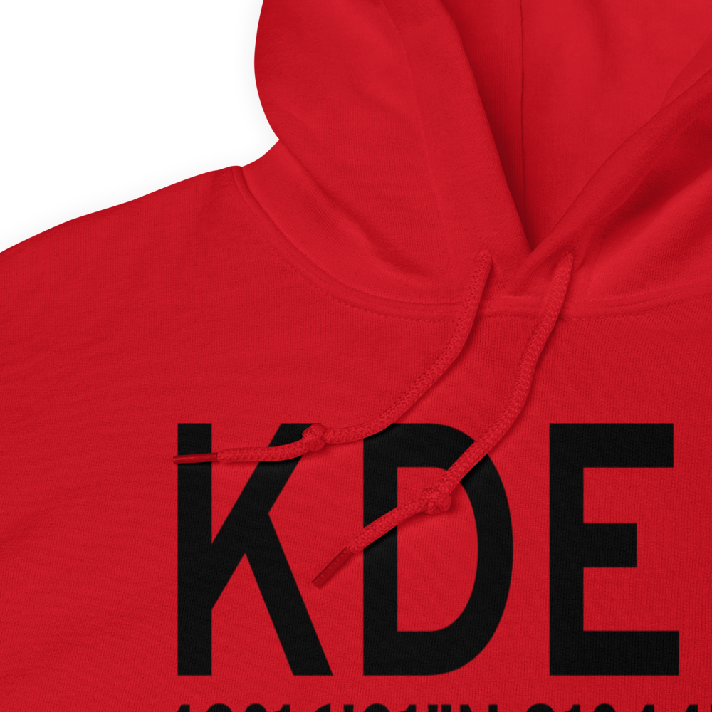 Decorah Municipal Airport (KDEH) ICAO Hoodie Sweatshirt 