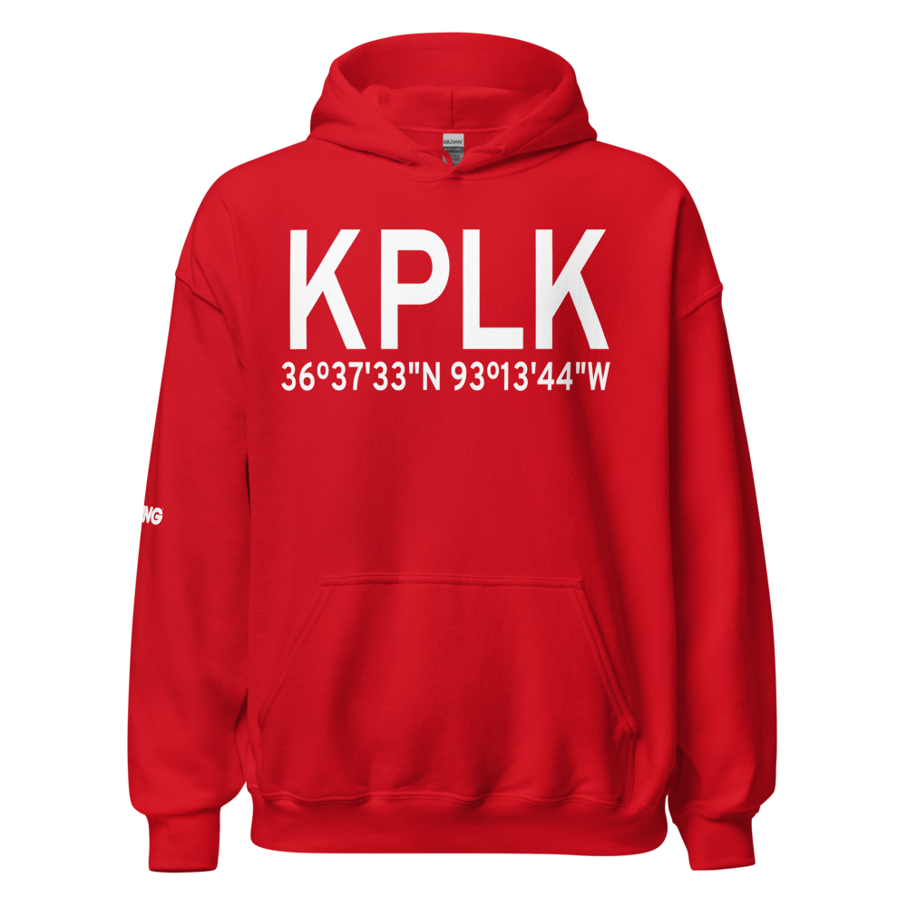 M. Graham Clark Downtown Airport (KPLK) ICAO Hoodie Sweatshirt 
