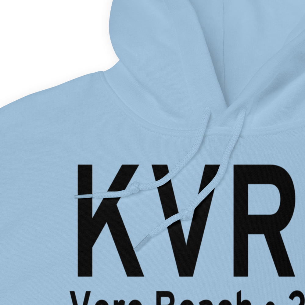 Vero Beach Regional Airport (KVRB) ICAO Hoodie Sweatshirt 