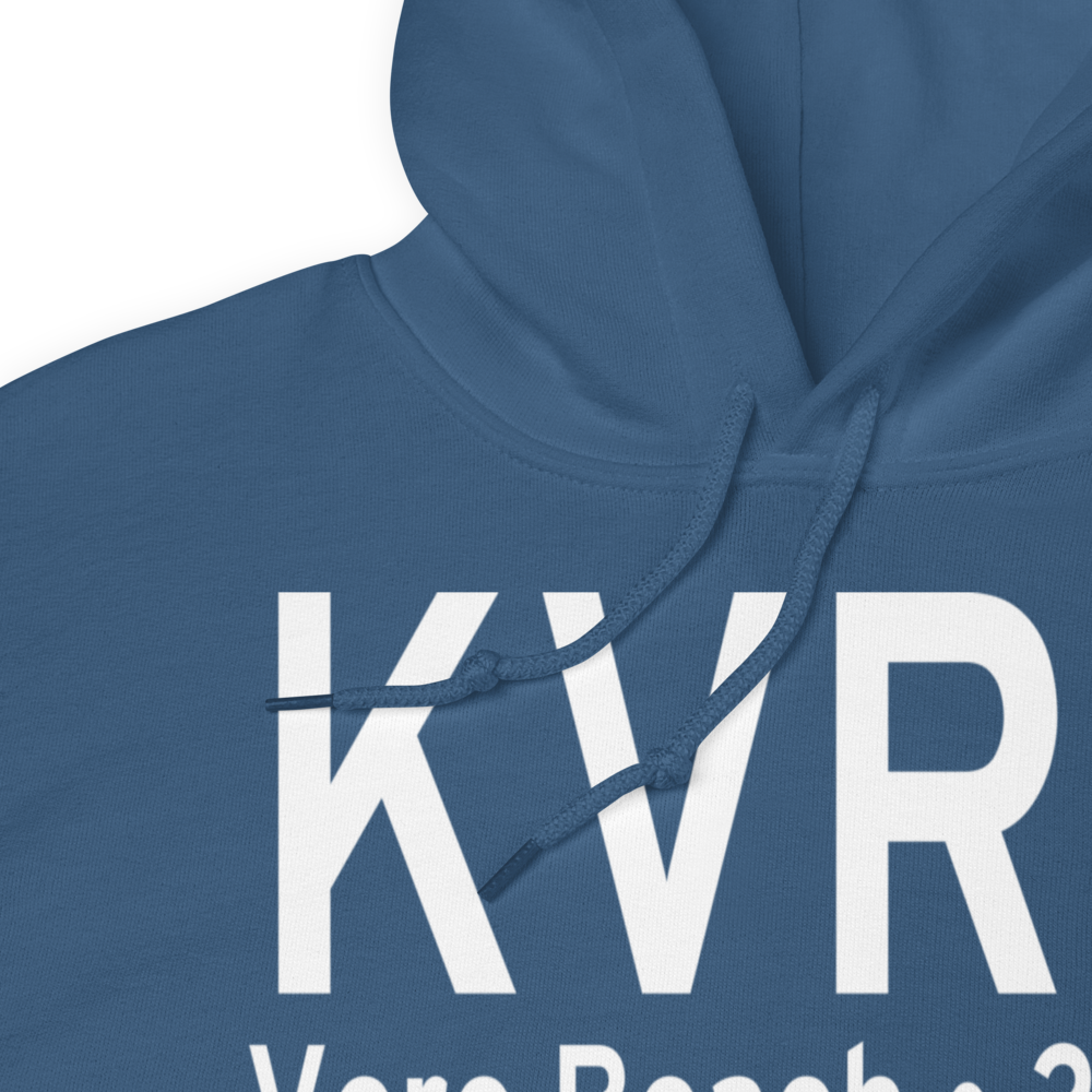 Vero Beach Regional Airport (KVRB) ICAO Hoodie Sweatshirt 