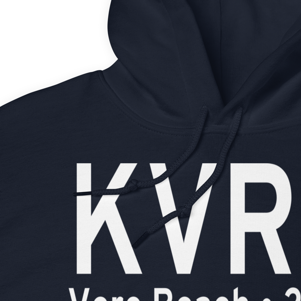 Vero Beach Regional Airport (KVRB) ICAO Hoodie Sweatshirt 