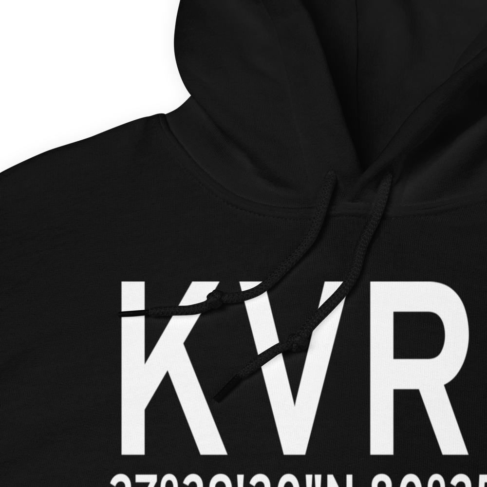 Vero Beach Regional Airport (KVRB) ICAO Hoodie Sweatshirt 