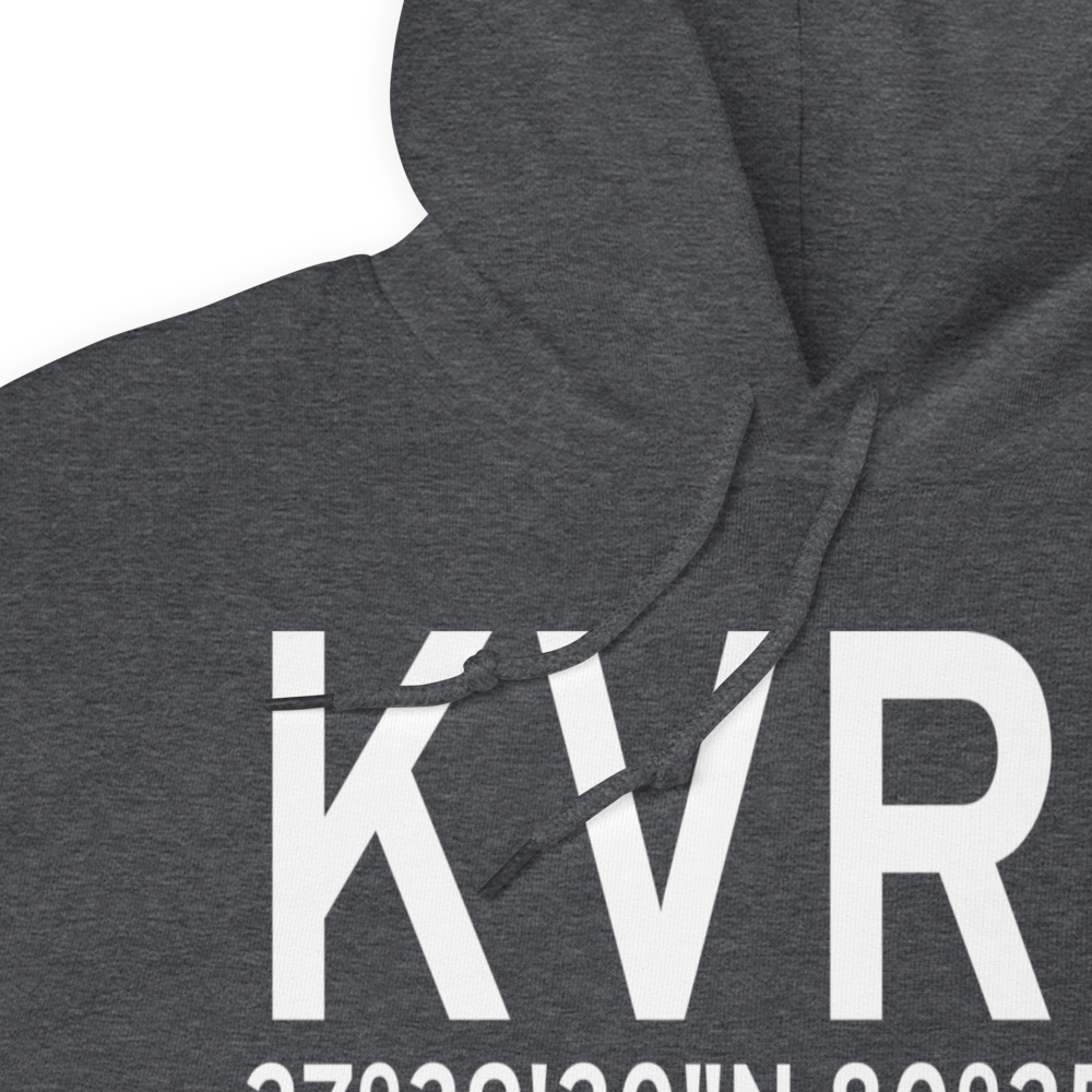 Vero Beach Regional Airport (KVRB) ICAO Hoodie Sweatshirt 