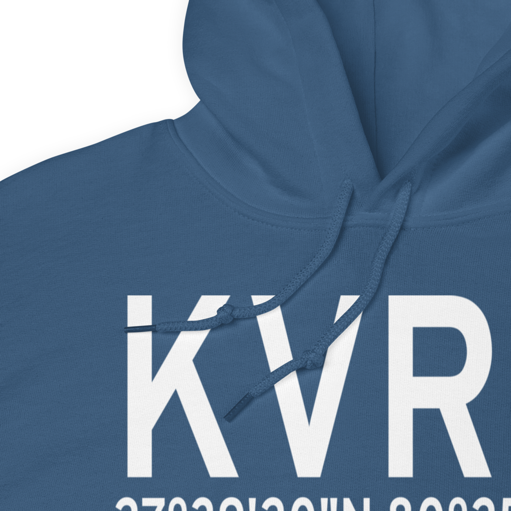 Vero Beach Regional Airport (KVRB) ICAO Hoodie Sweatshirt 