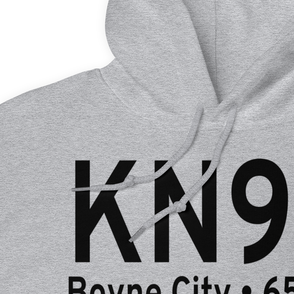 Boyne City Municipal Airport (KN98) ICAO Hoodie Sweatshirt 