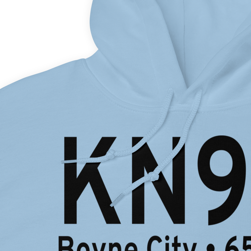 Boyne City Municipal Airport (KN98) ICAO Hoodie Sweatshirt 