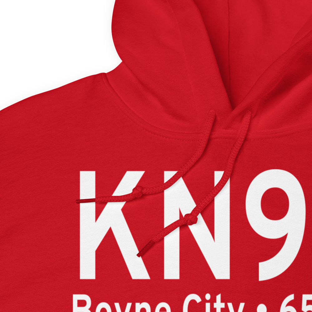 Boyne City Municipal Airport (KN98) ICAO Hoodie Sweatshirt 