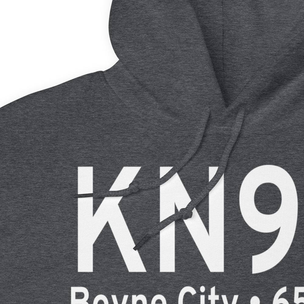 Boyne City Municipal Airport (KN98) ICAO Hoodie Sweatshirt 