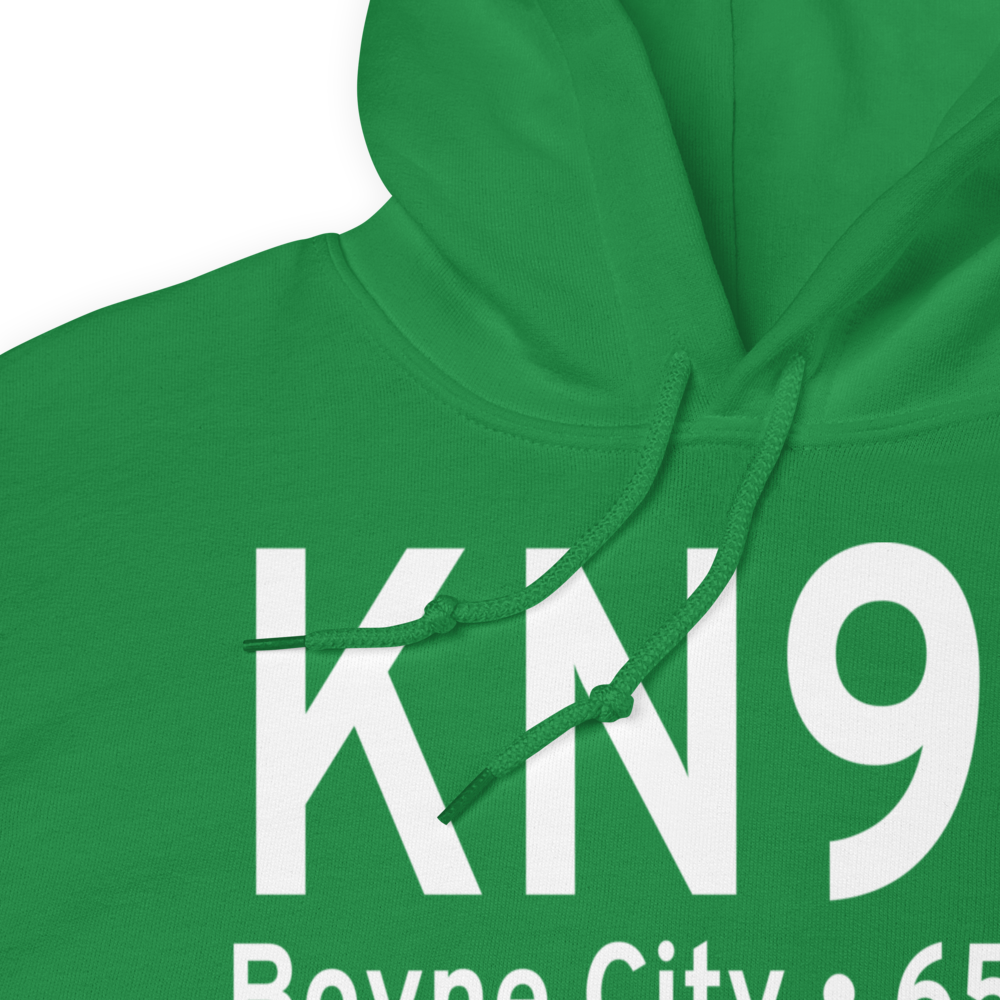 Boyne City Municipal Airport (KN98) ICAO Hoodie Sweatshirt 