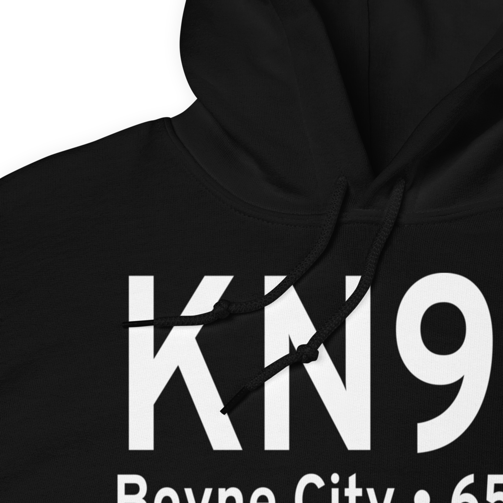 Boyne City Municipal Airport (KN98) ICAO Hoodie Sweatshirt 