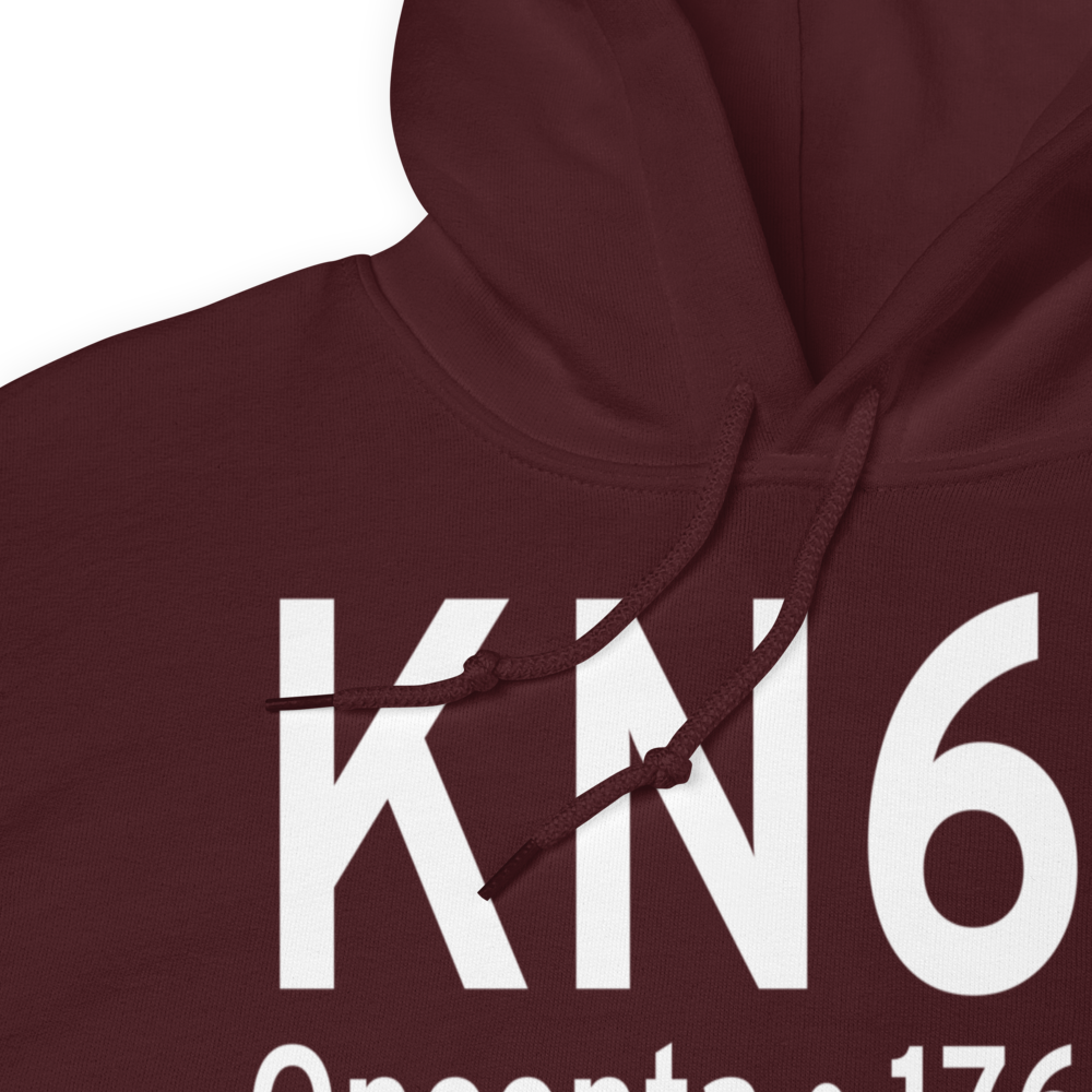 Oneonta Municipal Airport (KN66) ICAO Hoodie Sweatshirt 