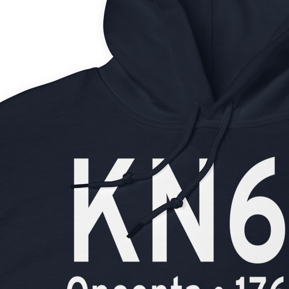 Oneonta Municipal Airport (KN66) ICAO Hoodie Sweatshirt 