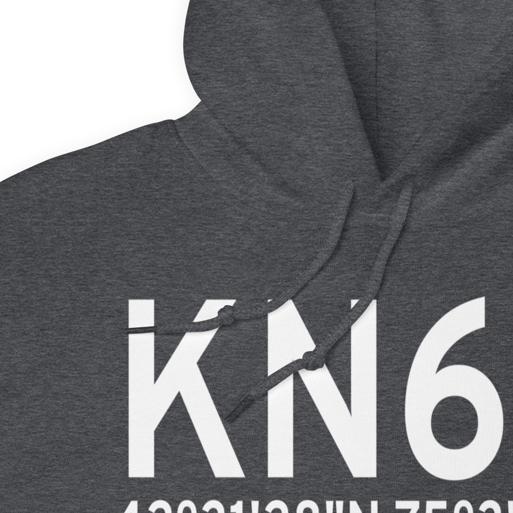 Oneonta Municipal Airport (KN66) ICAO Hoodie Sweatshirt 