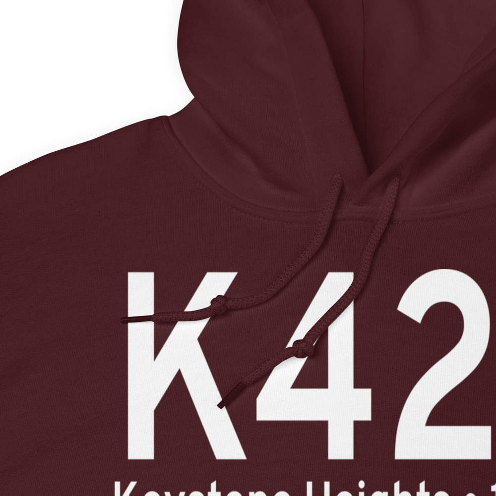 Keystone Airpark (K42J) ICAO Hoodie Sweatshirt 