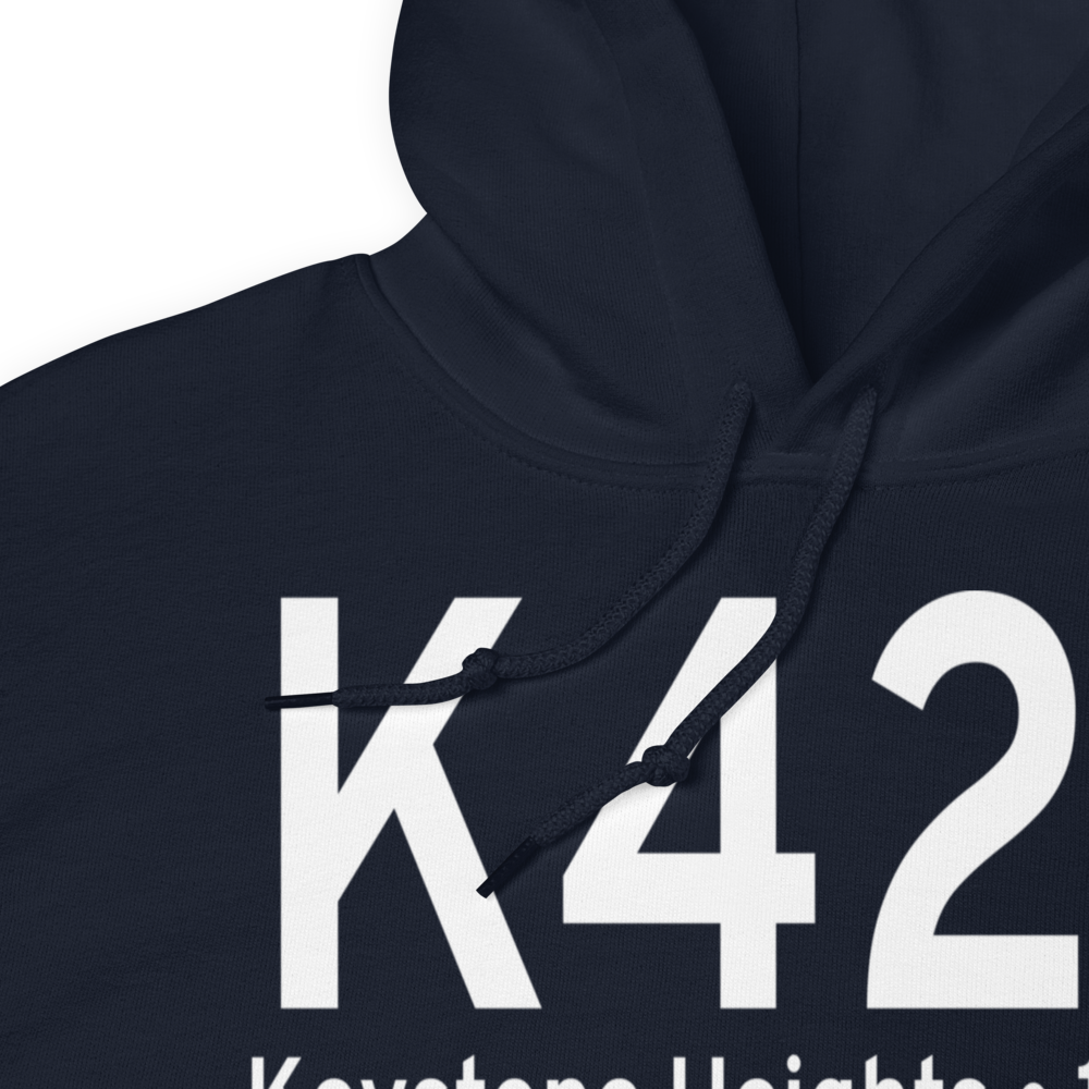 Keystone Airpark (K42J) ICAO Hoodie Sweatshirt 
