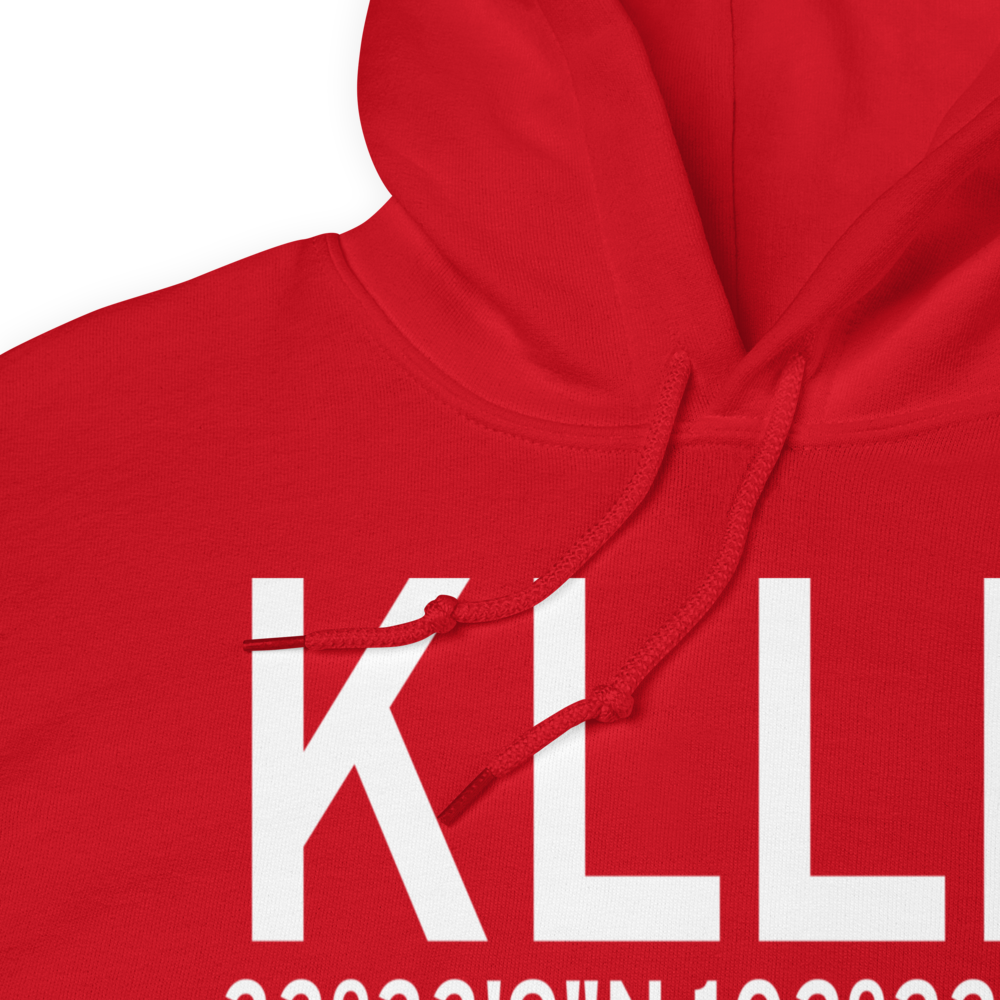 Levelland Municipal Airport (KLLN) ICAO Hoodie Sweatshirt 