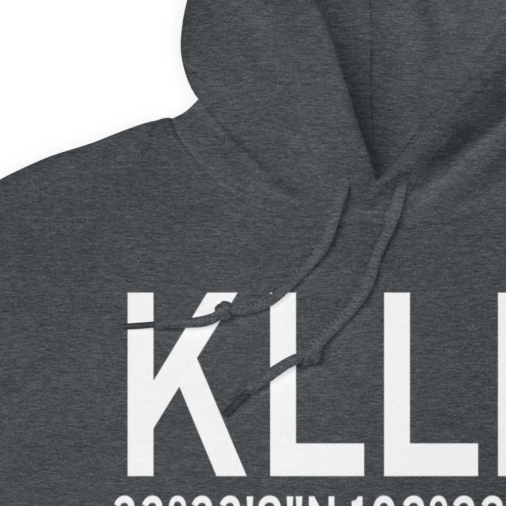 Levelland Municipal Airport (KLLN) ICAO Hoodie Sweatshirt 