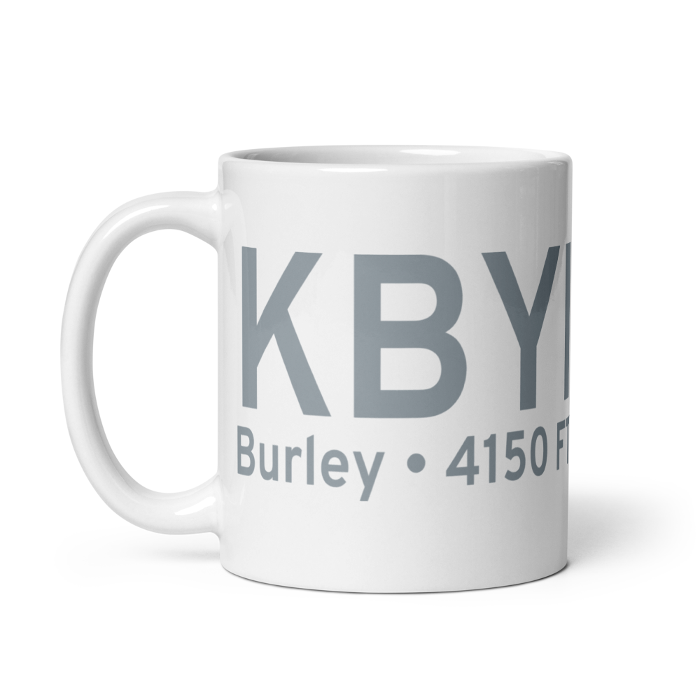 Burley Municipal Airport (KBYI) ICAO Mug 