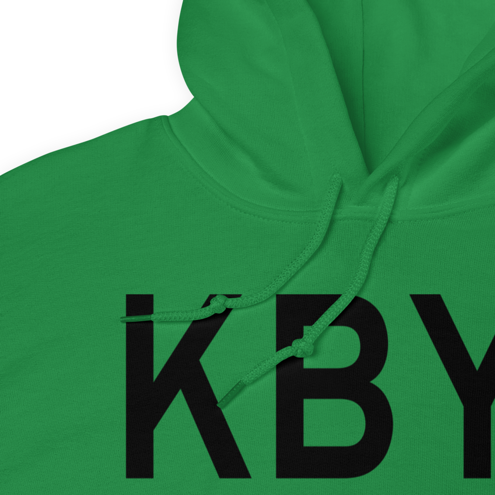 Burley Municipal Airport (KBYI) ICAO Hoodie Sweatshirt 