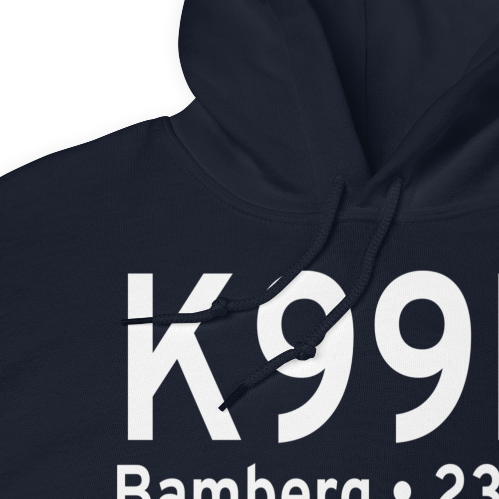 Bamberg County Airport (K99N) ICAO Hoodie Sweatshirt 