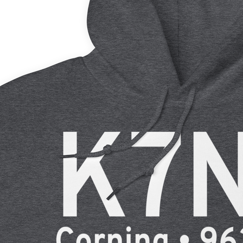 Corning Painted Post Airport (K7N1) ICAO Hoodie Sweatshirt 