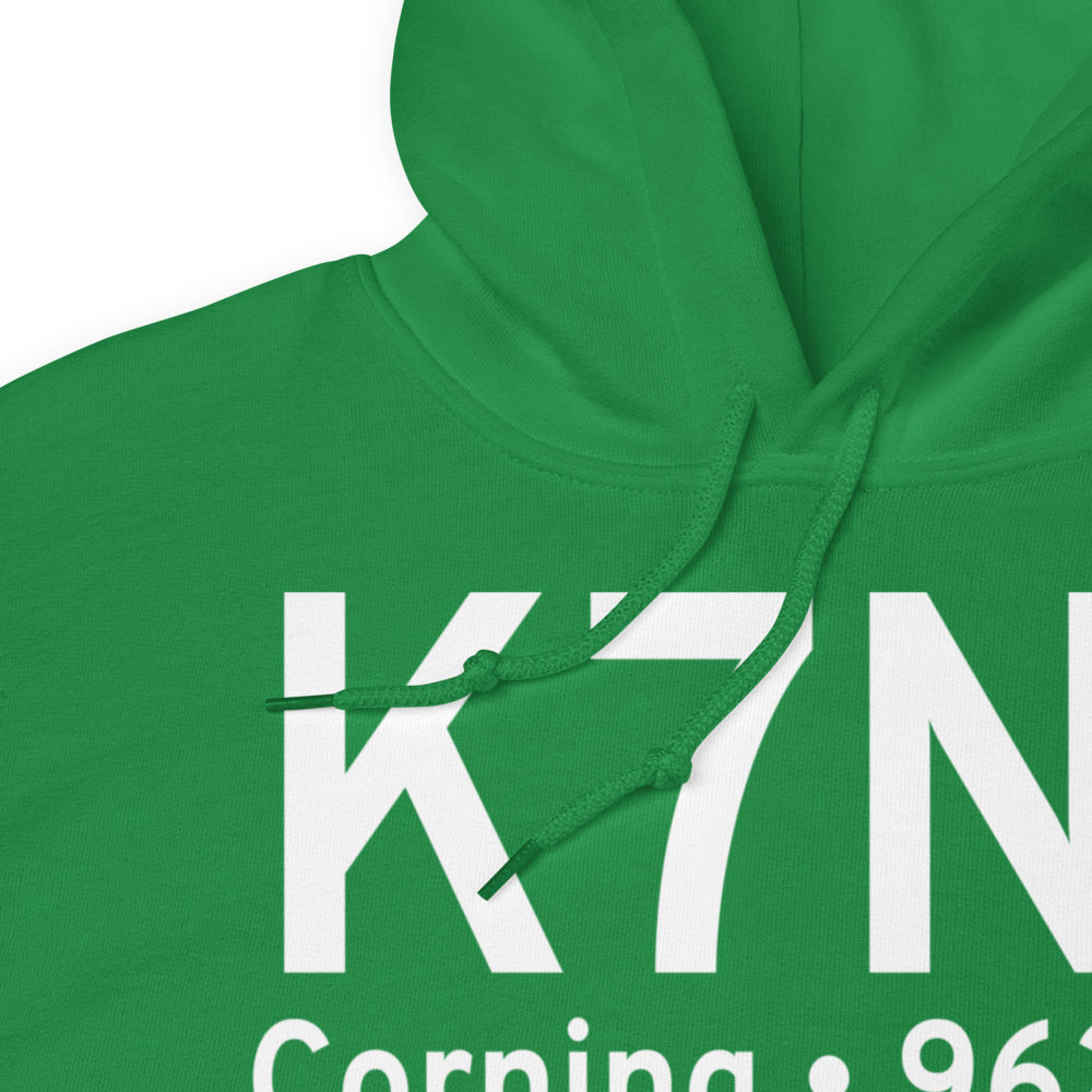 Corning Painted Post Airport (K7N1) ICAO Hoodie Sweatshirt 