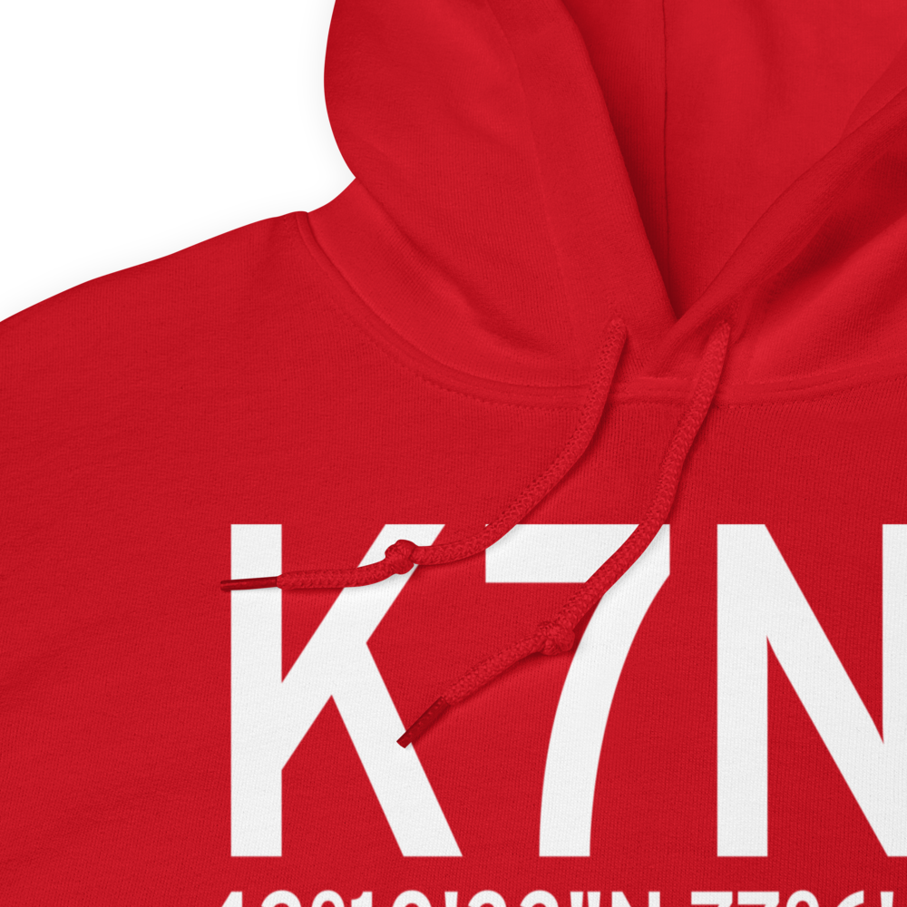 Corning Painted Post Airport (K7N1) ICAO Hoodie Sweatshirt 
