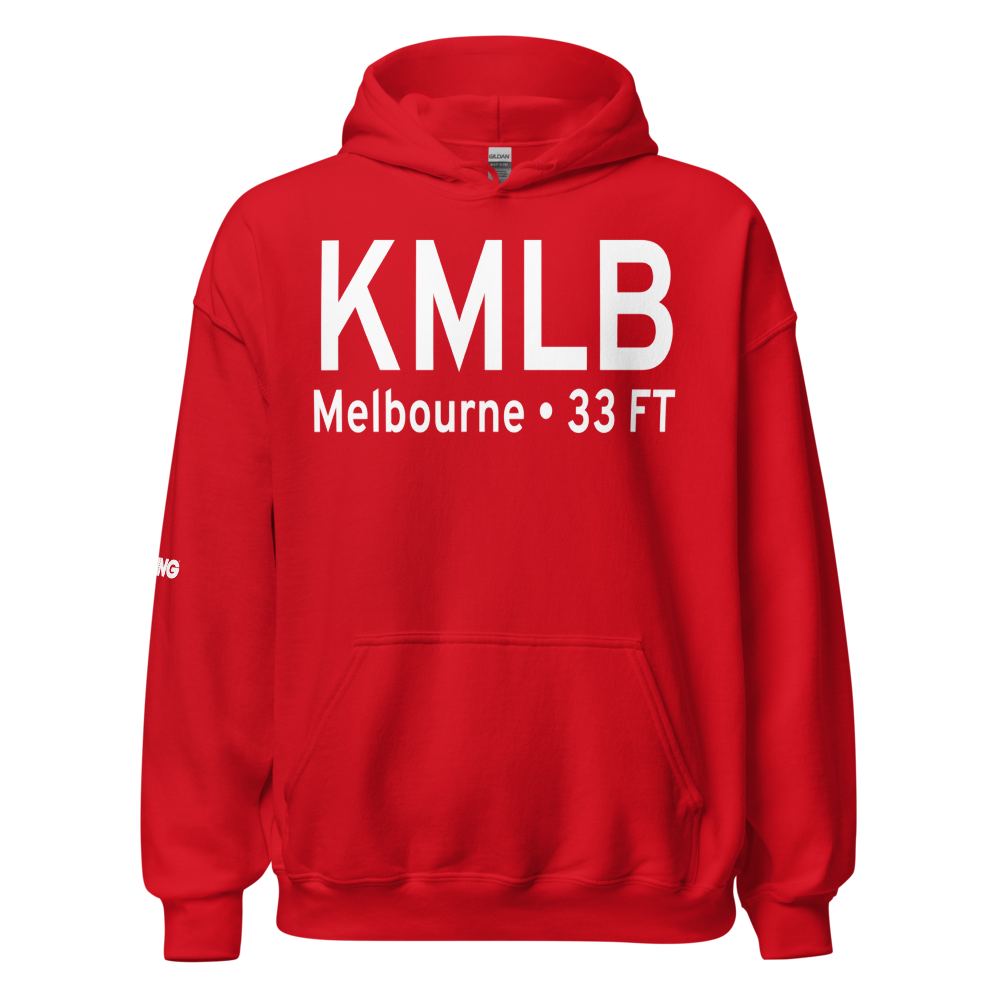Melbourne International Airport (KMLB) ICAO Hoodie Sweatshirt 
