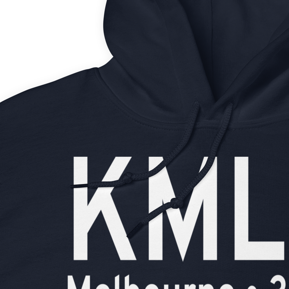 Melbourne International Airport (KMLB) ICAO Hoodie Sweatshirt 