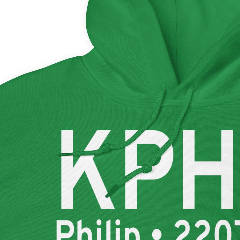 Philip Airport (KPHP) ICAO Hoodie Sweatshirt 