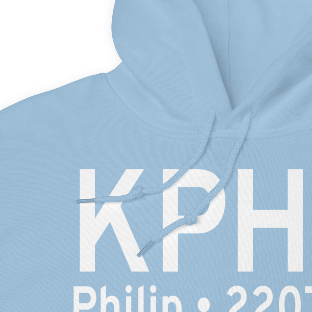 Philip Airport (KPHP) ICAO Hoodie Sweatshirt 