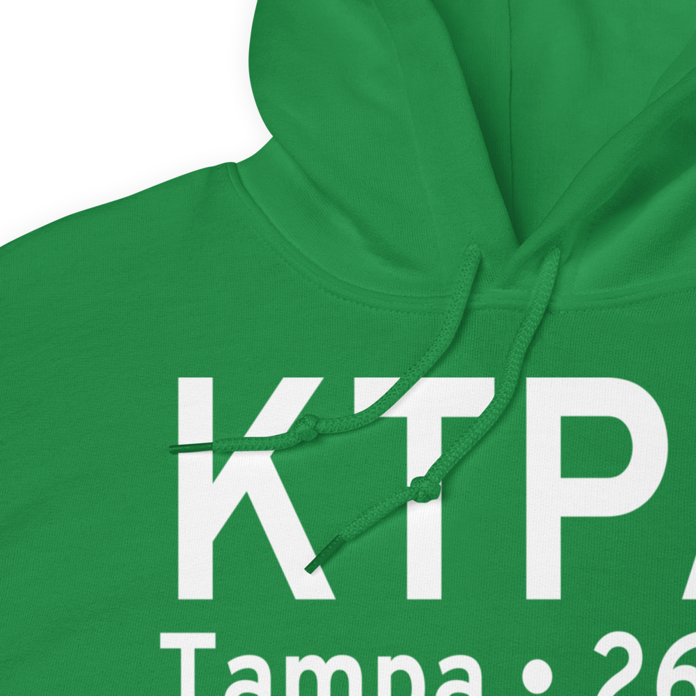 Tampa International Airport (KTPA) ICAO Hoodie Sweatshirt 