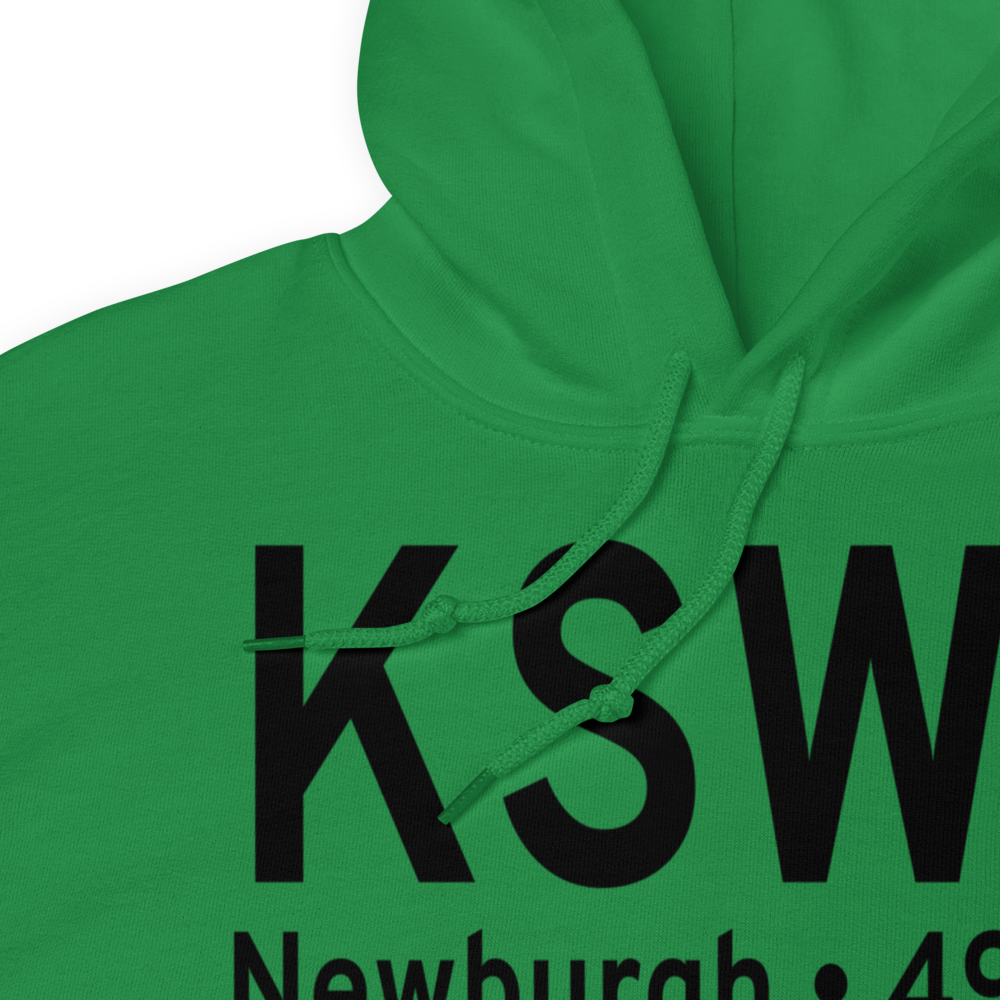 New York Stewart International Airport (KSWF) ICAO Hoodie Sweatshirt 