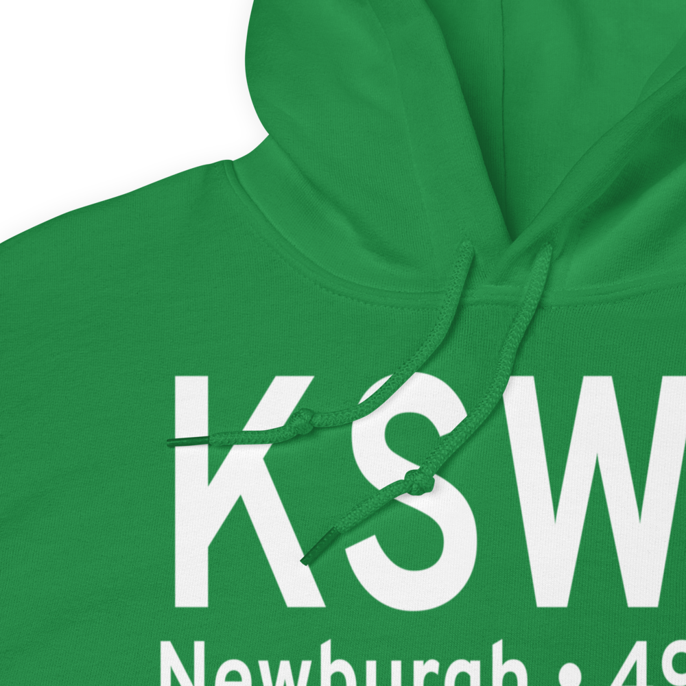 New York Stewart International Airport (KSWF) ICAO Hoodie Sweatshirt 