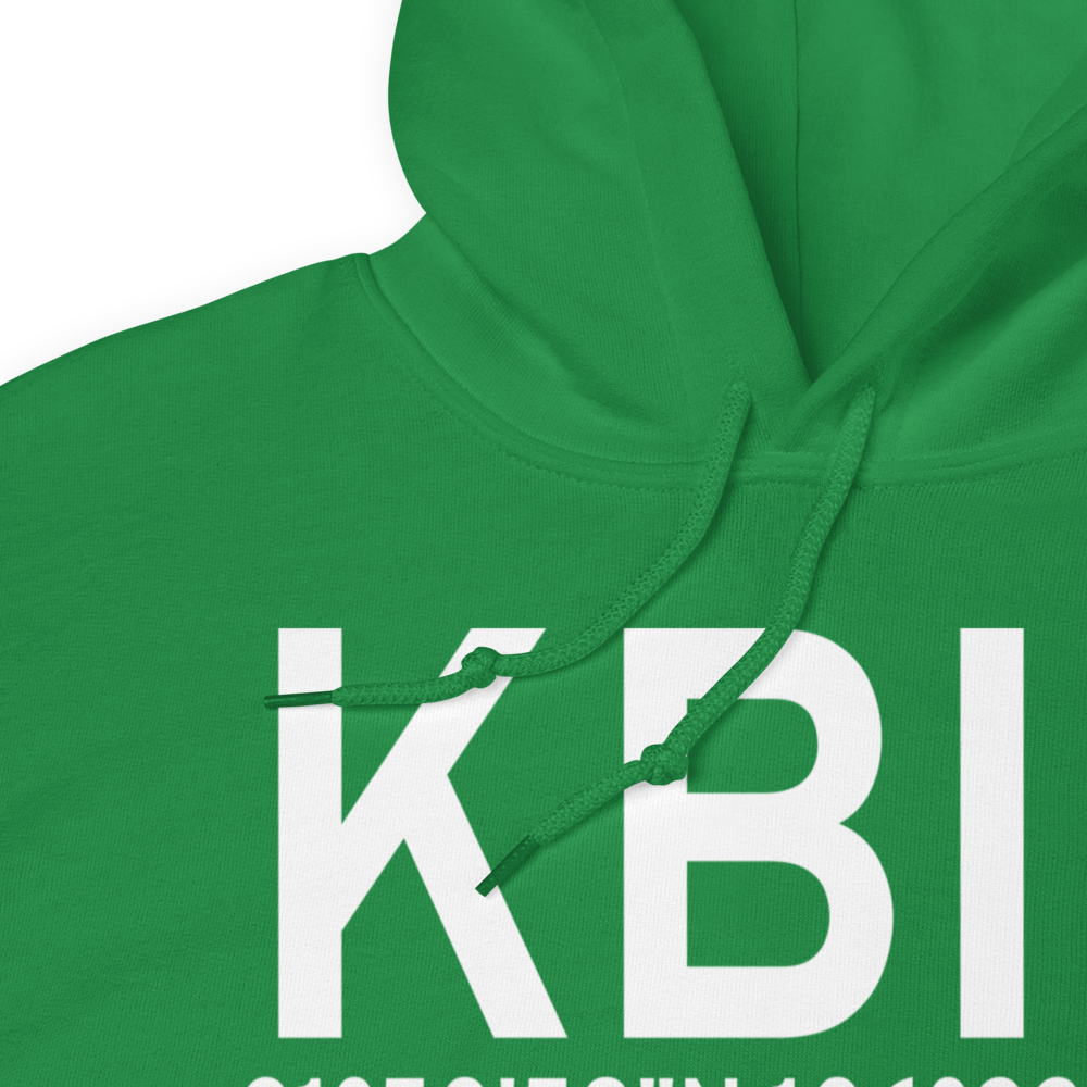 Biggs Army Air Field (Fort Bliss) (KBIF) ICAO Hoodie Sweatshirt 