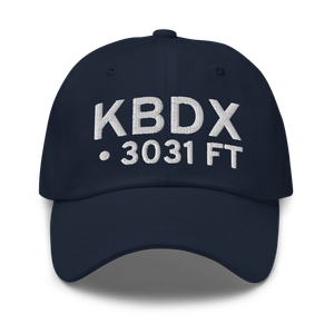 Broadus Airport (KBDX) ICAO Hat