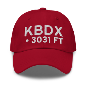 Broadus Airport (KBDX) ICAO Hat