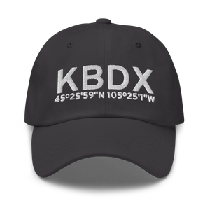 Broadus Airport (KBDX) ICAO Hat