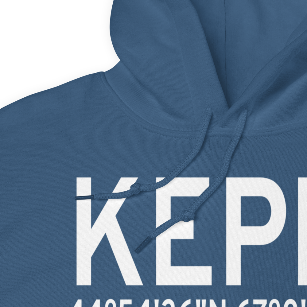 Eastport Municipal Airport (KEPM) ICAO Hoodie Sweatshirt 