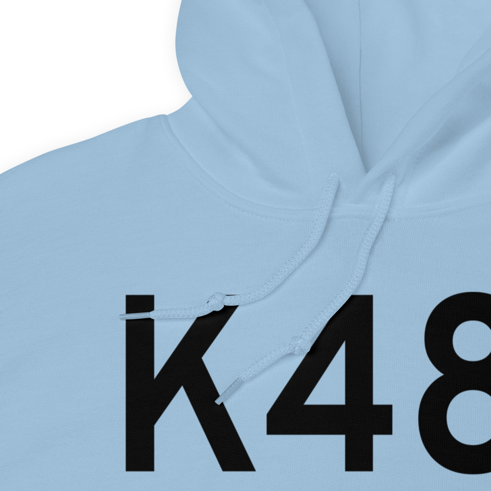 Braxton County Airport (K48I) ICAO Hoodie Sweatshirt 