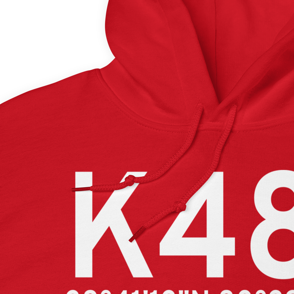 Braxton County Airport (K48I) ICAO Hoodie Sweatshirt 