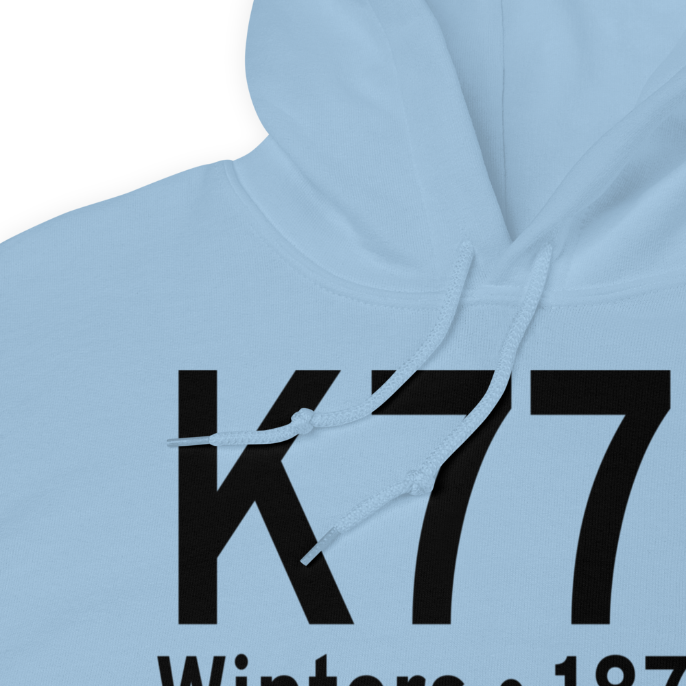 Winters Municipal Airport (K77F) ICAO Hoodie Sweatshirt 