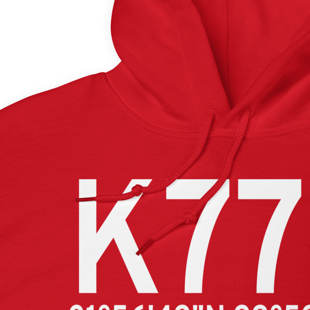 Winters Municipal Airport (K77F) ICAO Hoodie Sweatshirt 