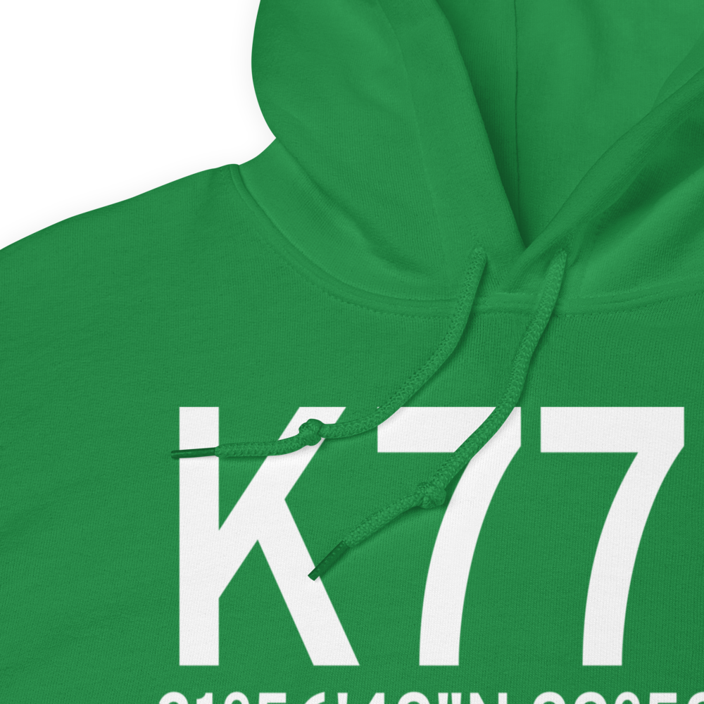 Winters Municipal Airport (K77F) ICAO Hoodie Sweatshirt 