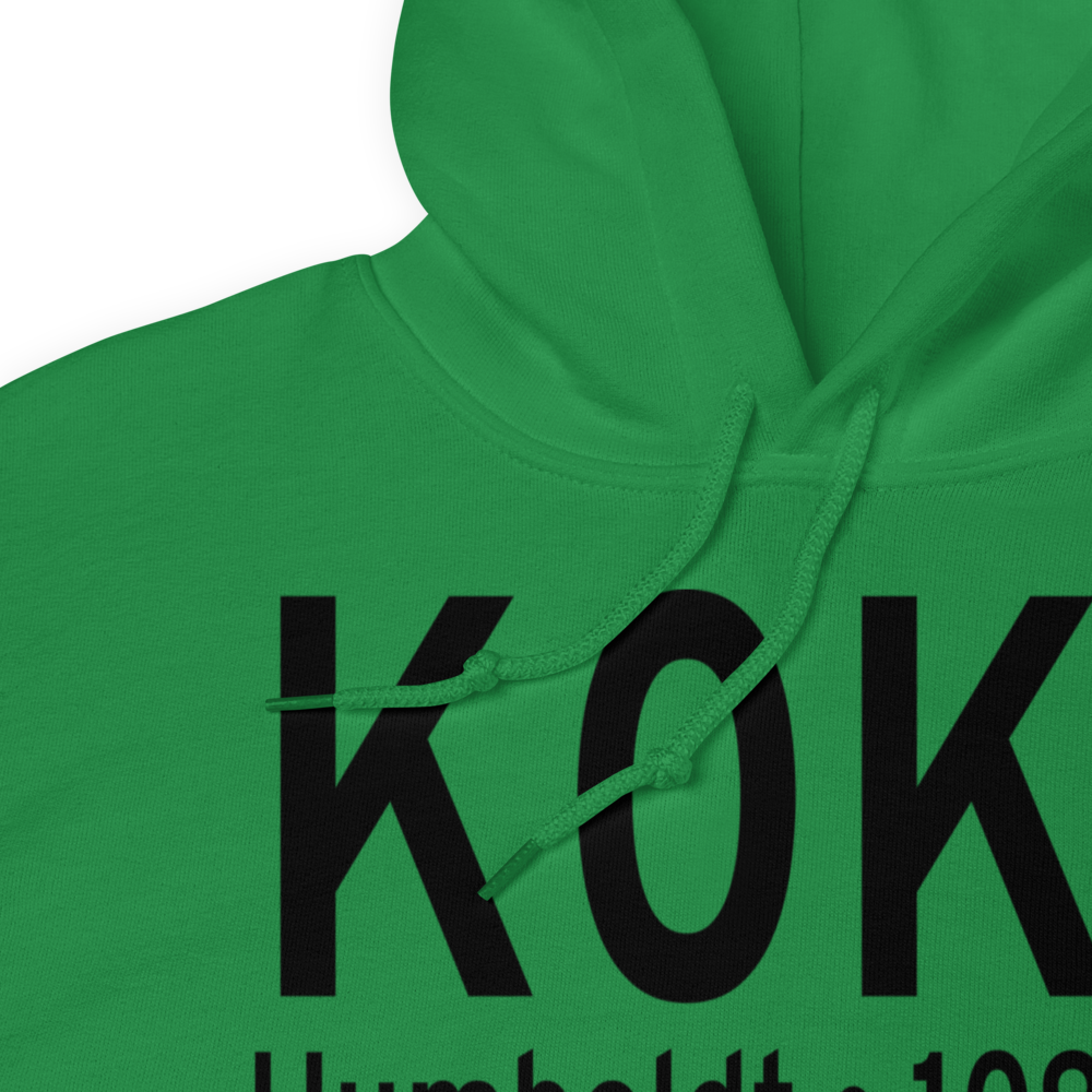 Humboldt Municipal Airport (K0K7) ICAO Hoodie Sweatshirt 