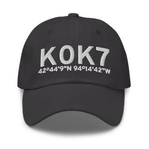 Humboldt Municipal Airport (K0K7) ICAO Hat