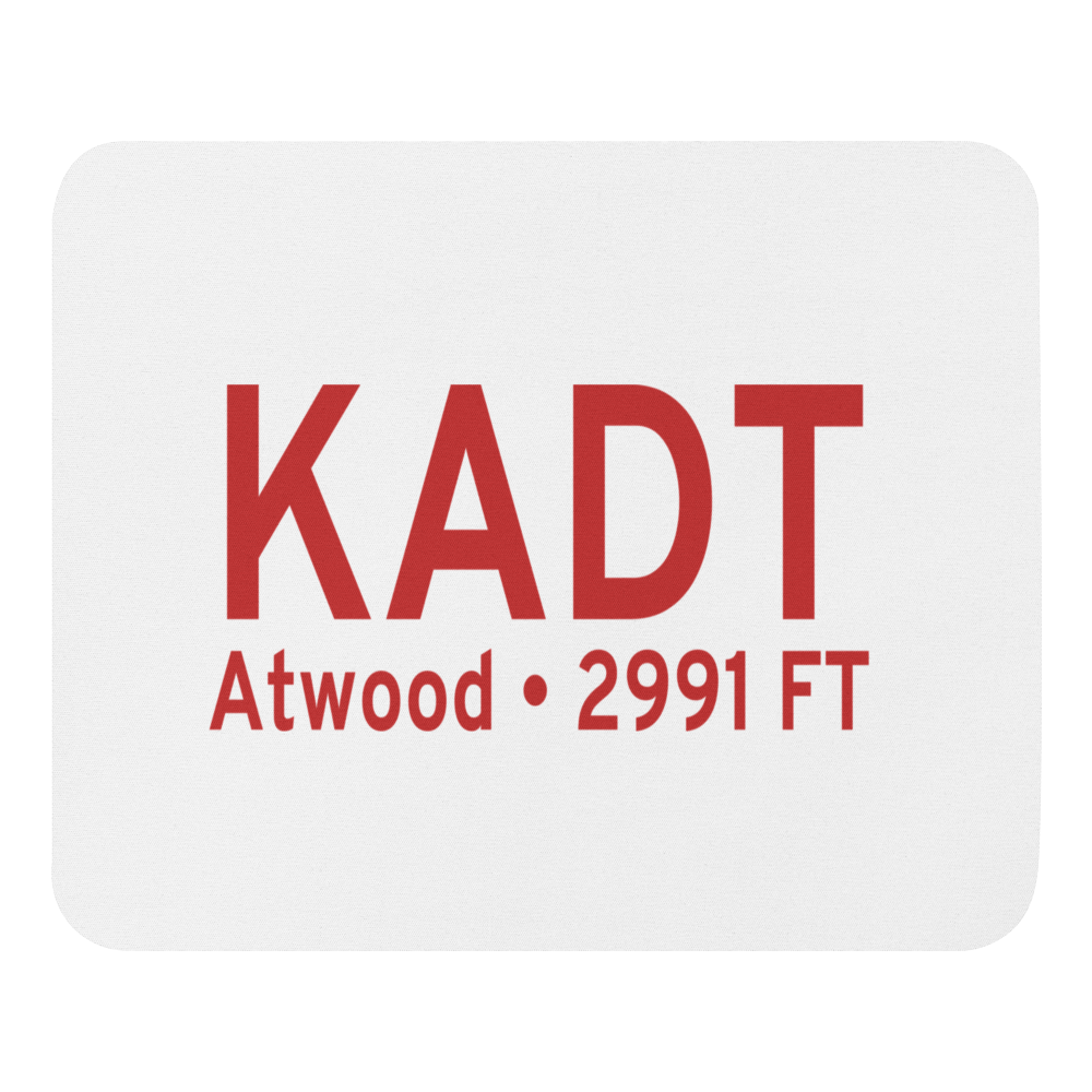 Atwood-Rawlins County City Airport (KADT) ICAO  Mouse Pad 