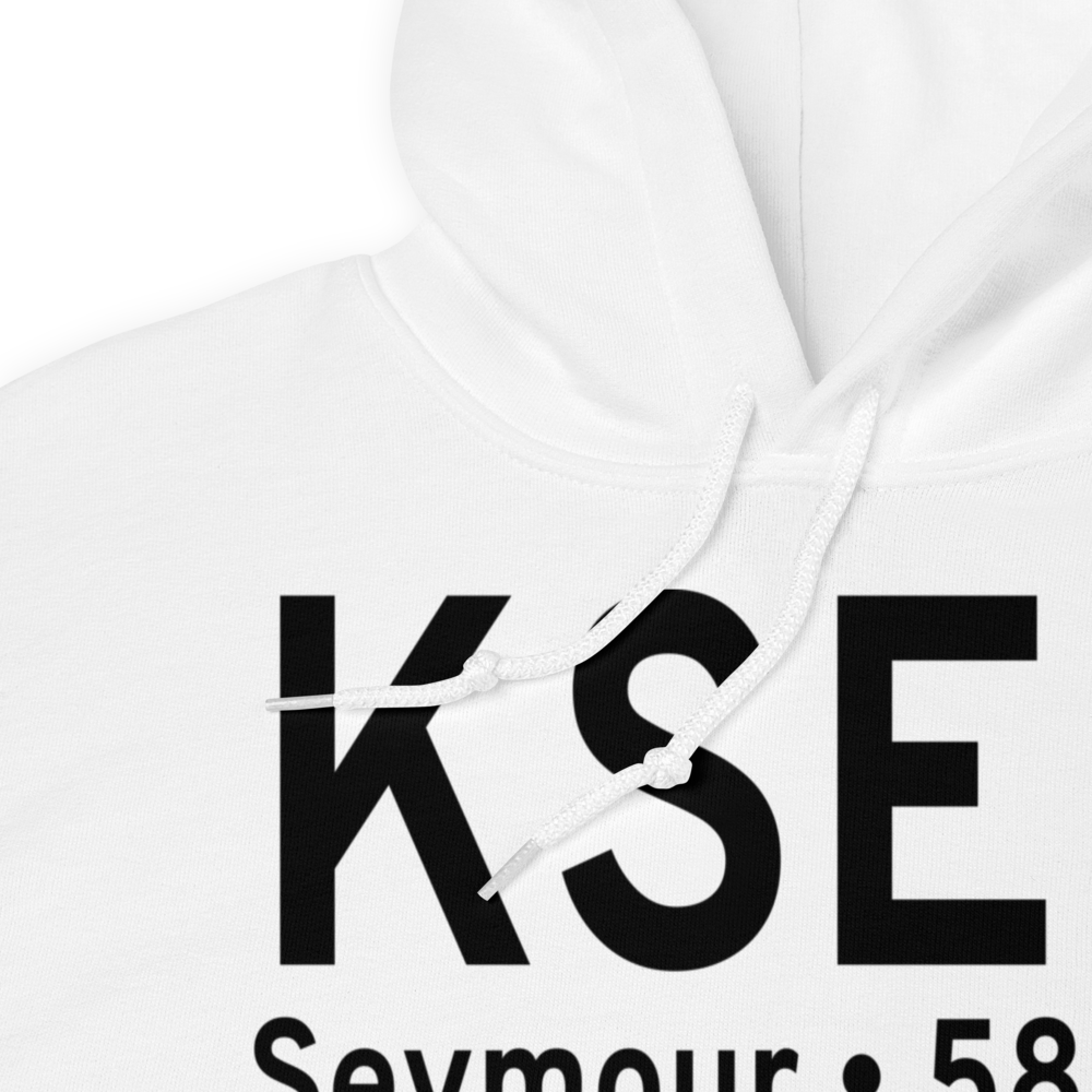 Freeman Municipal Airport (KSER) ICAO Hoodie Sweatshirt 