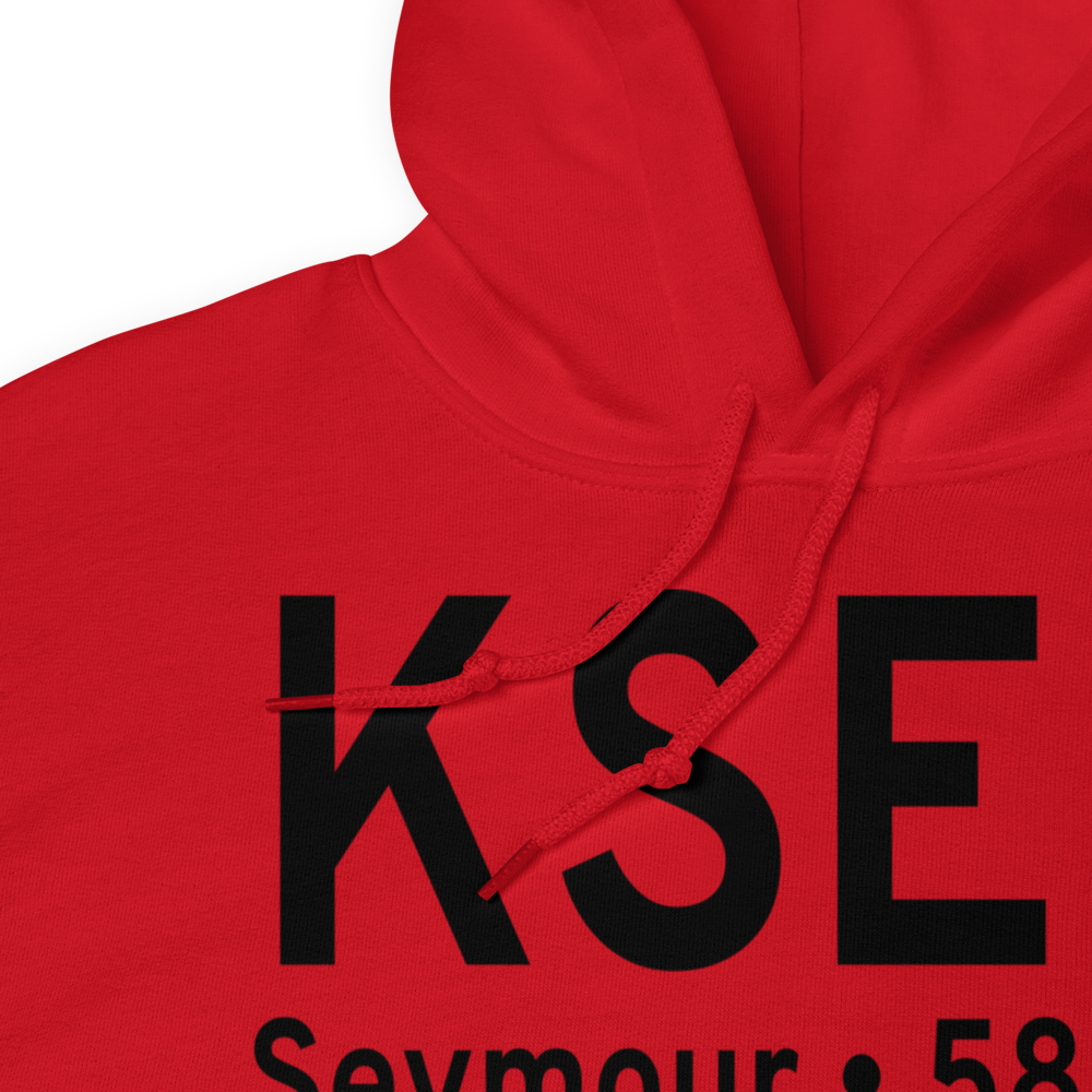 Freeman Municipal Airport (KSER) ICAO Hoodie Sweatshirt 